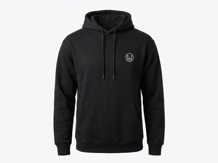 Black Hoodie LW Logo Chest
