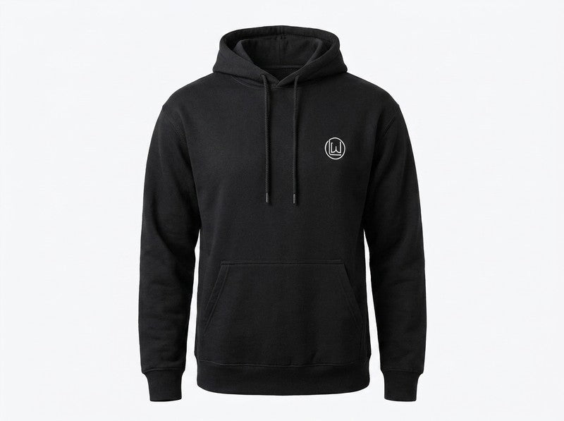 Black Hoodie LW Logo Chest