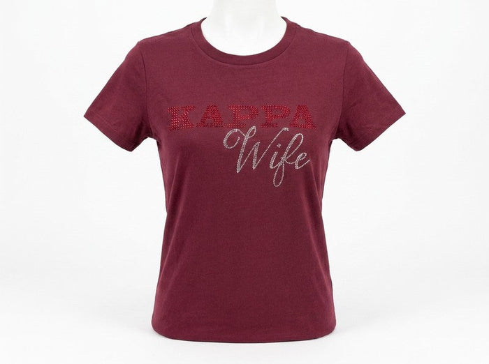 K-Wife Rhinestone Tee
