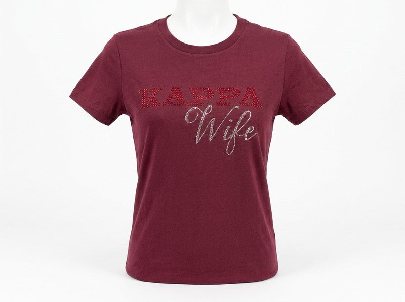 K-Wife Rhinestone Tee